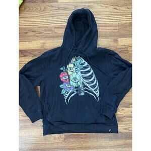 Roku Studio Black Hoodie Sweatshirt Mens 2XL